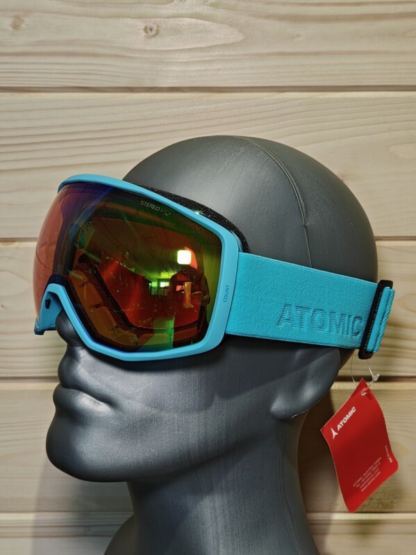 UNI LYŽIARSKE OKULIARE ATOMIC COUNT STEREO SCUBA BLUE M